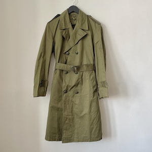 East German Trench Coat - Etsy