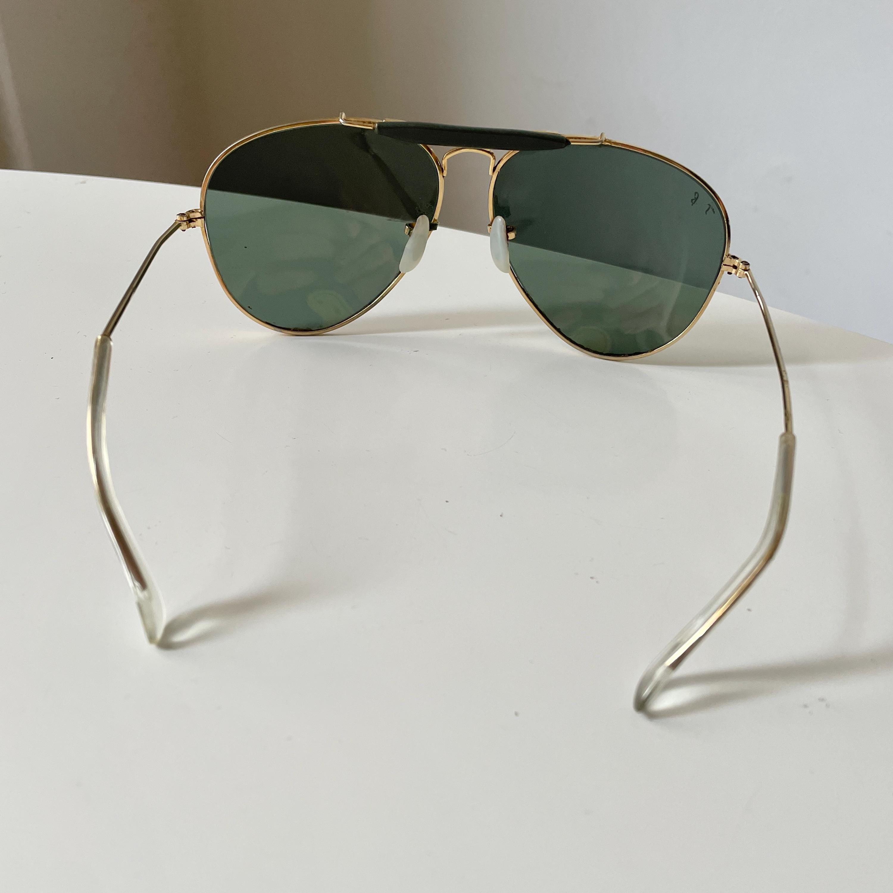 Vintage B&L Ray-ban Aviator Sunglasses: USA Made Classic 70s 