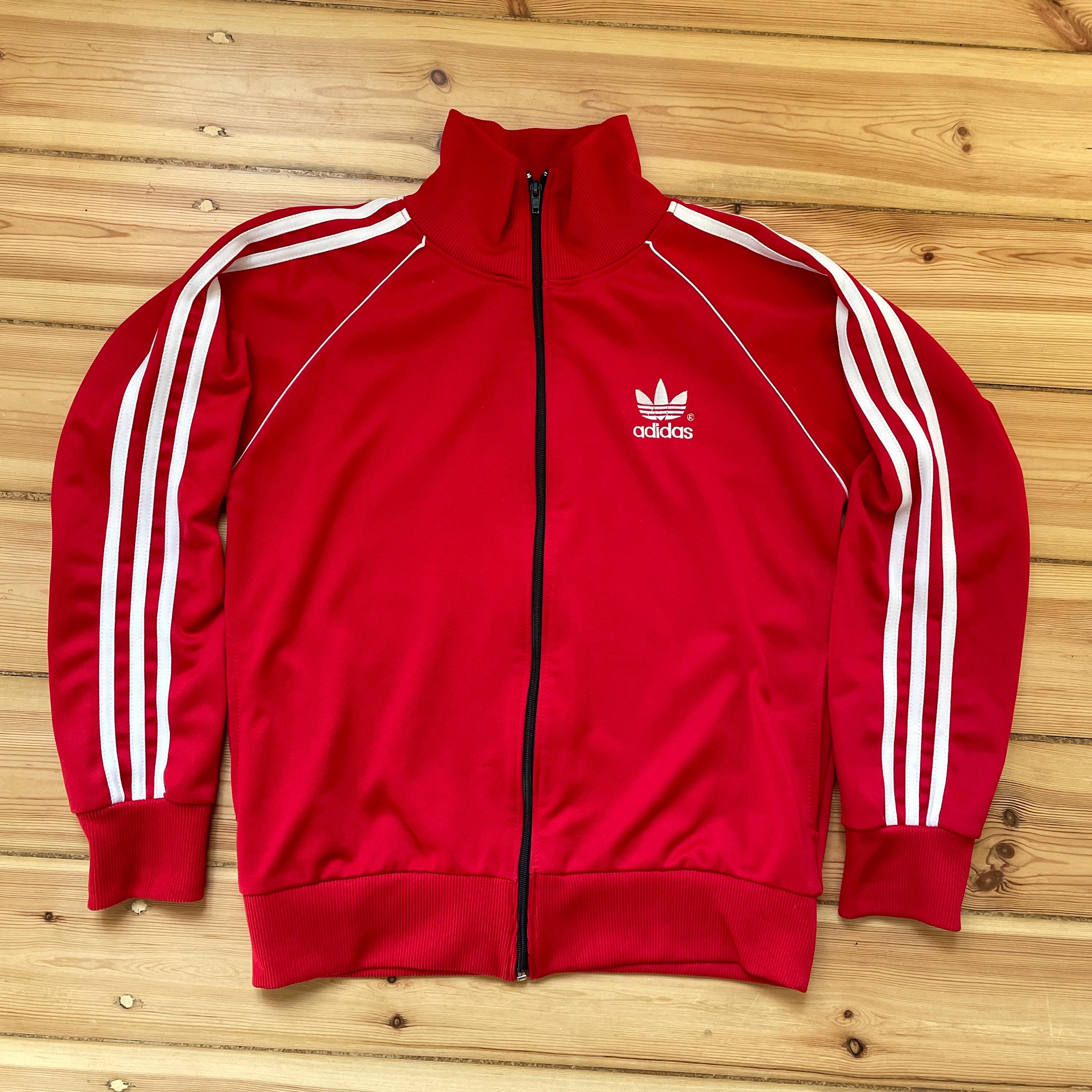 ダ*レ様 1970's～ adidas Vintage jacket Vintage 1970's Adidas Track Jacket | Size L - Brick Vintage