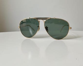 Vintage B&L Ray-Ban Aviator Sunglasses: USA Made Classic 70s-80s