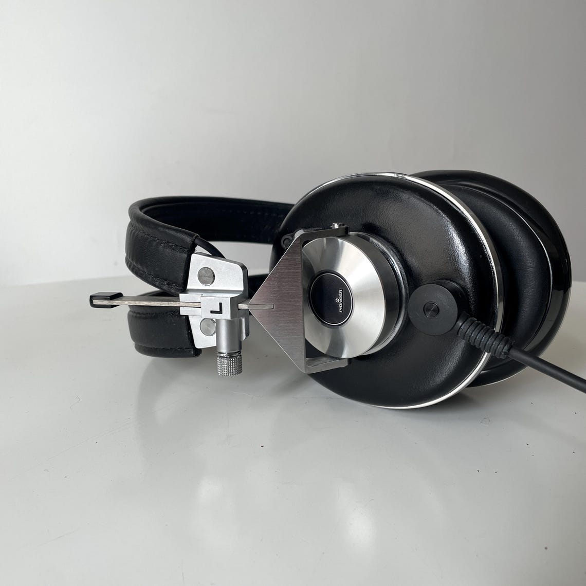 Pioneer Monitor 10 Electrodynamic Professional Headphones Vintage 1975 Retro Audio Gear, foto 3 di 5