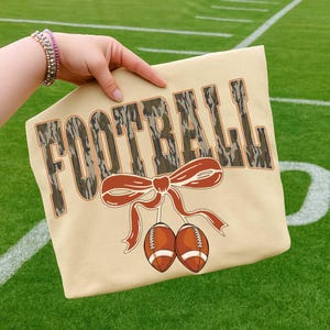 Camo Football Coquette Png, Retro Football Png, Camouflage Png, Game Day Png, Touchdown Season Png, Camo Football Png, Football Mascot Png