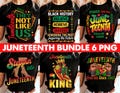 Juneteenth Bundle Png, Juneteenth 1865 Png, Black History Png, Free-ish Png, They Not Like Us Png, Black Freedom Png, Juneteenth Celebrate