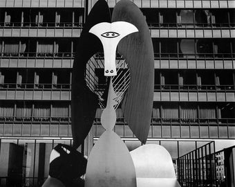 Chicago, Picasso Sculpture in Daley Plaza