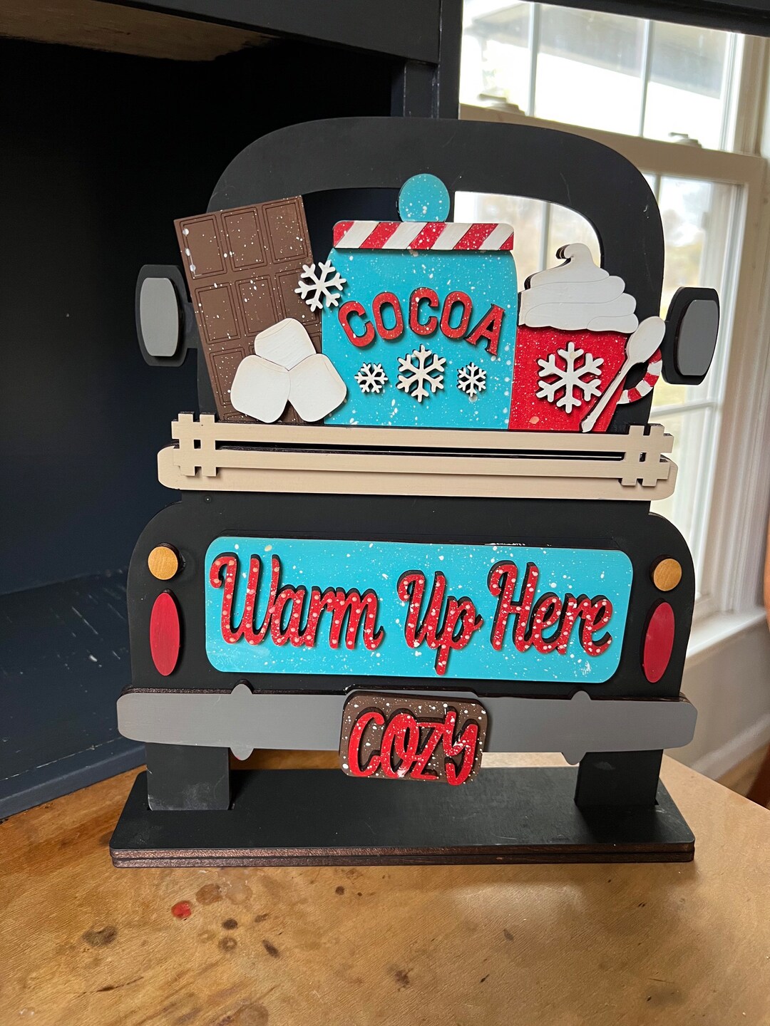 Interchangeable Vintage Truck Paint Kit, DIY Paint Kit, DIY Home Decor