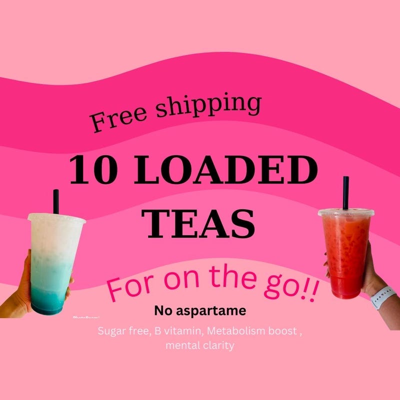 Loaded Tea to Go - Etsy