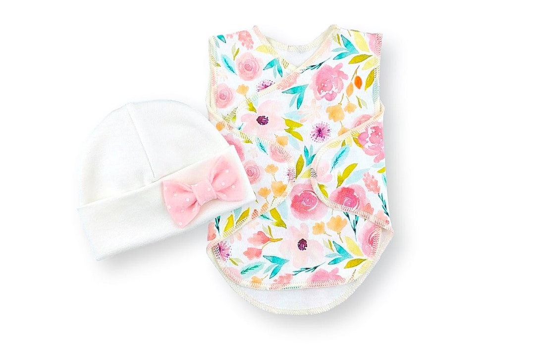 NICU Wrap Set, Premature Baby Clothes, Preemie Baby Clothes, Clothes
