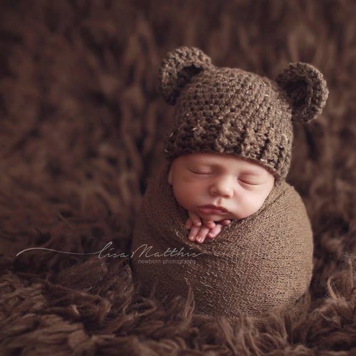 Baby Bear Hat Boy Hat Bear Outfit Bear 