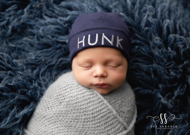 Hospital Hat Baby Boy Hat Newborn Hat First Beanie First Etsy