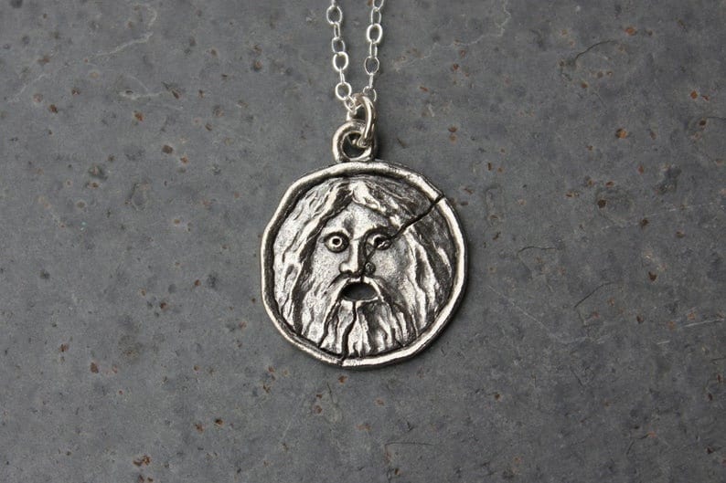 Bocca Della Verita Necklace - Etsy