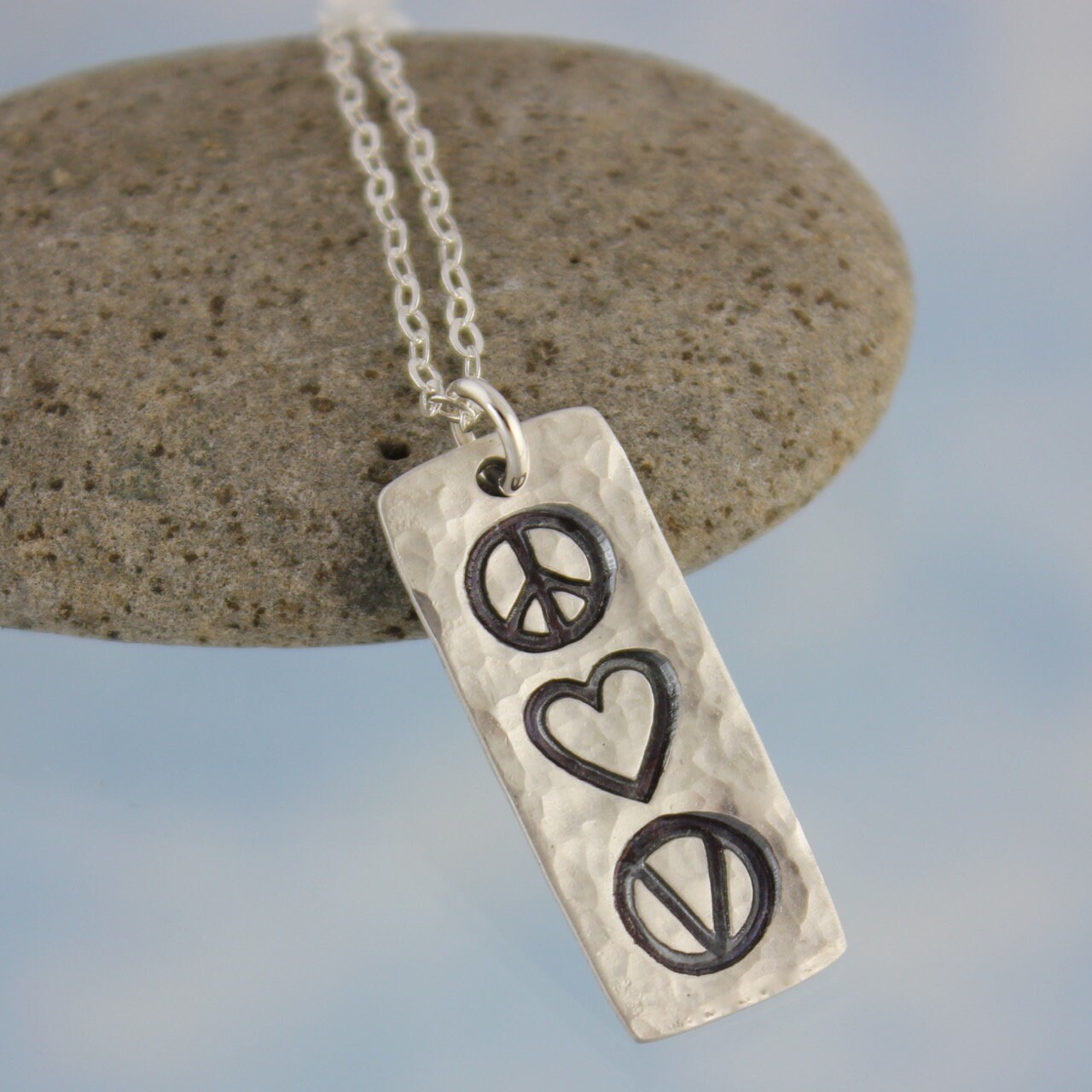 アクセサリー CONCHO CLASSIC - SILVER PEACE NECKLACE 71CuFj6bYLL._AC_UY350_.jpg