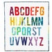 3 inch My First Alphabet #210, Alphabet Quilt Pattern, Paper Piecing Quilt Pattern PDF, Easy Quilt Pattern, Modern Quilt Pattern