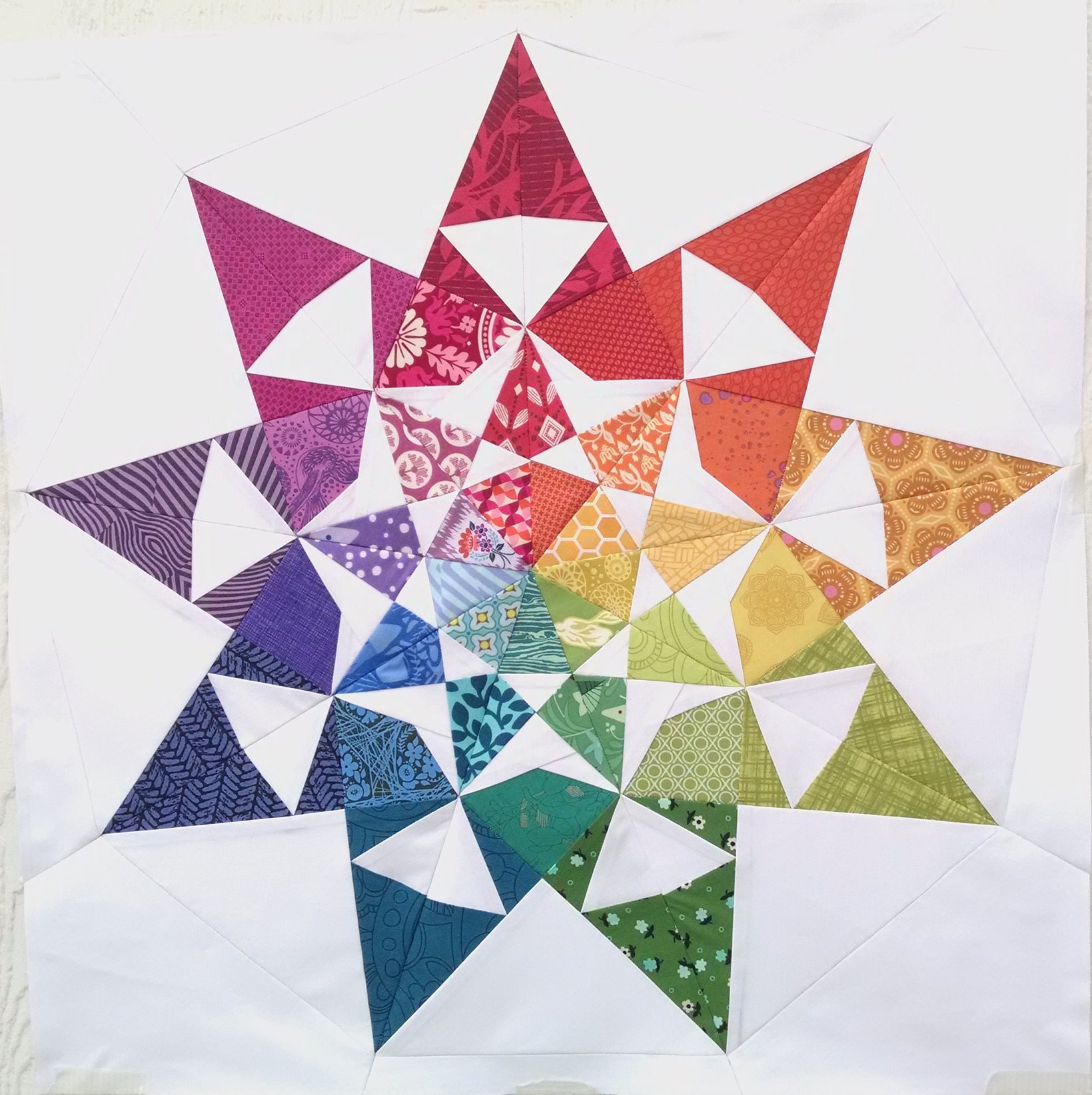 dusk 230 2 sizes 18 inch 24 inch modern star quilt etsy australia