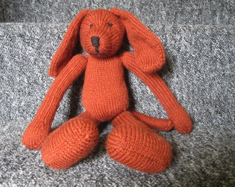 Digital knitting pattern: toy dog