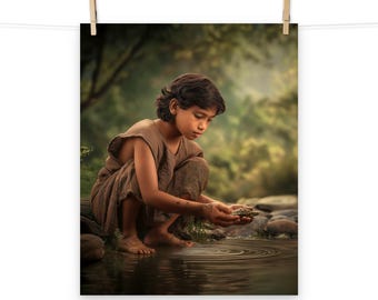 Póster del Joven Mormón / Mormón 1:2 / Póster de arte mural del Libro de Mormón
