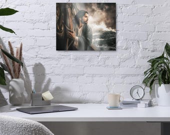 Peace Be Still - Metal Wall Art | Mark 4:39 | Christian Wall Decor