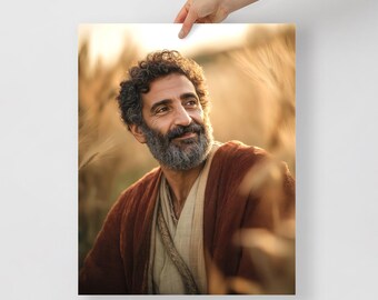 Boaz Scripture Poster Print | Ruth 2:12 | Christian Bible Wall Art