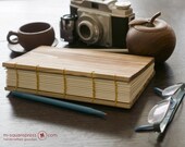 Letterpress Wooden handcrafted Sketch/Journal Book