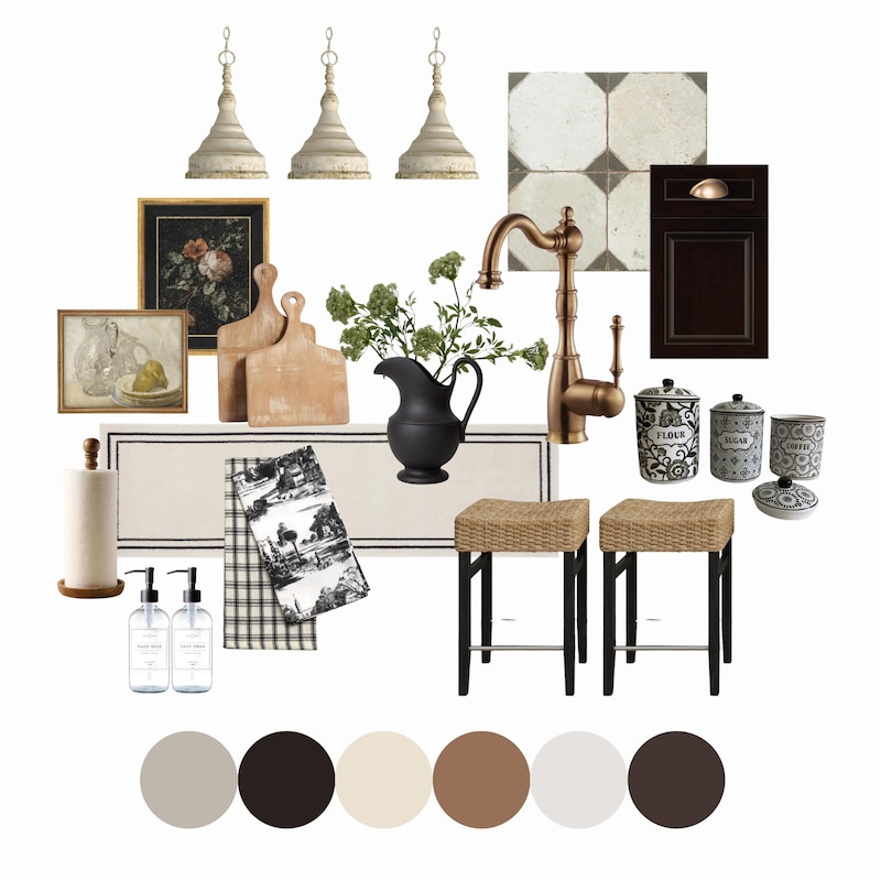Kitchen Mood Board - Etsy