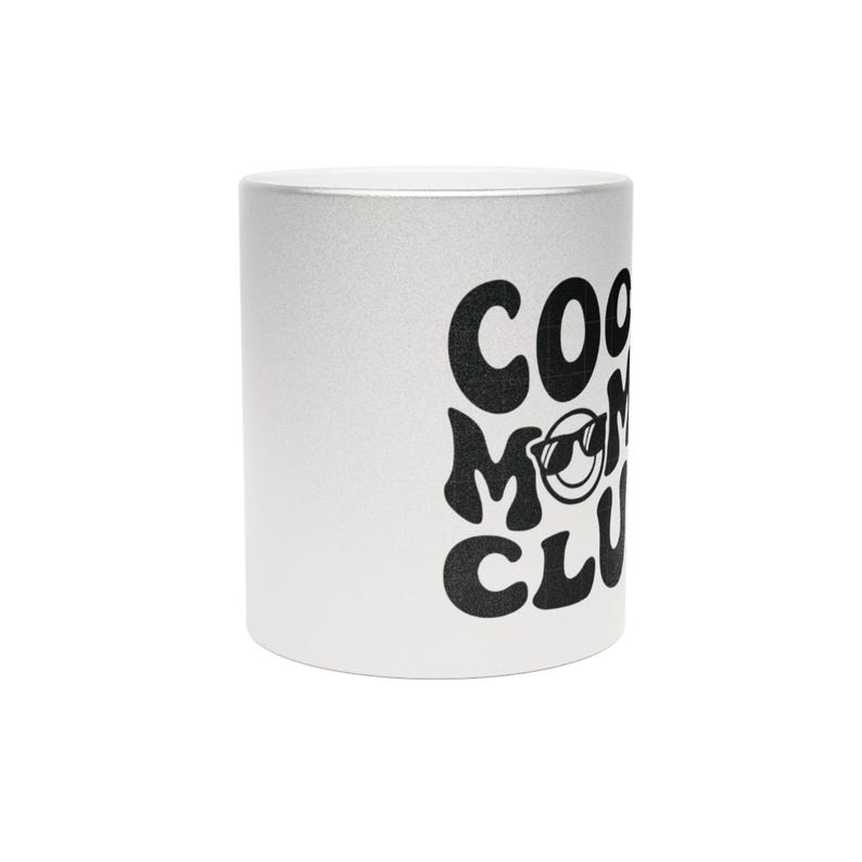 Mug Personalized Rarus Cool MOM Metallic Silver in Different Colorways
