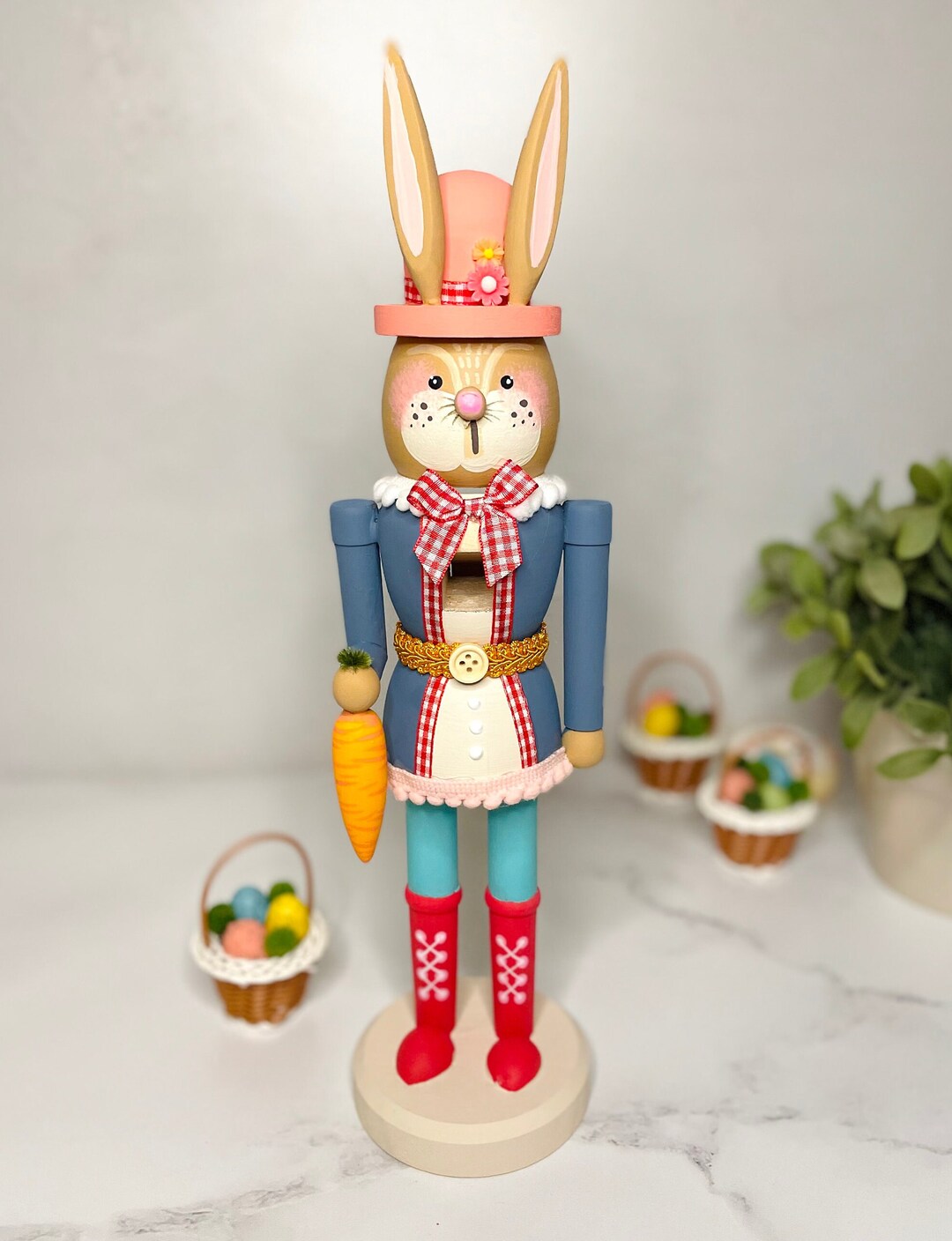 Easter Bunny / Rabbit Nutcracker 15 Etsy
