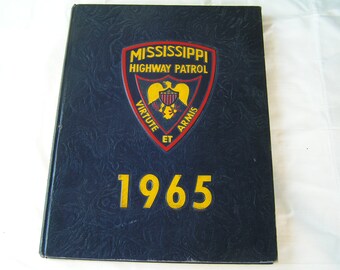 1965 Mississippi State Highway Patrol Yearbook Troop History Photos