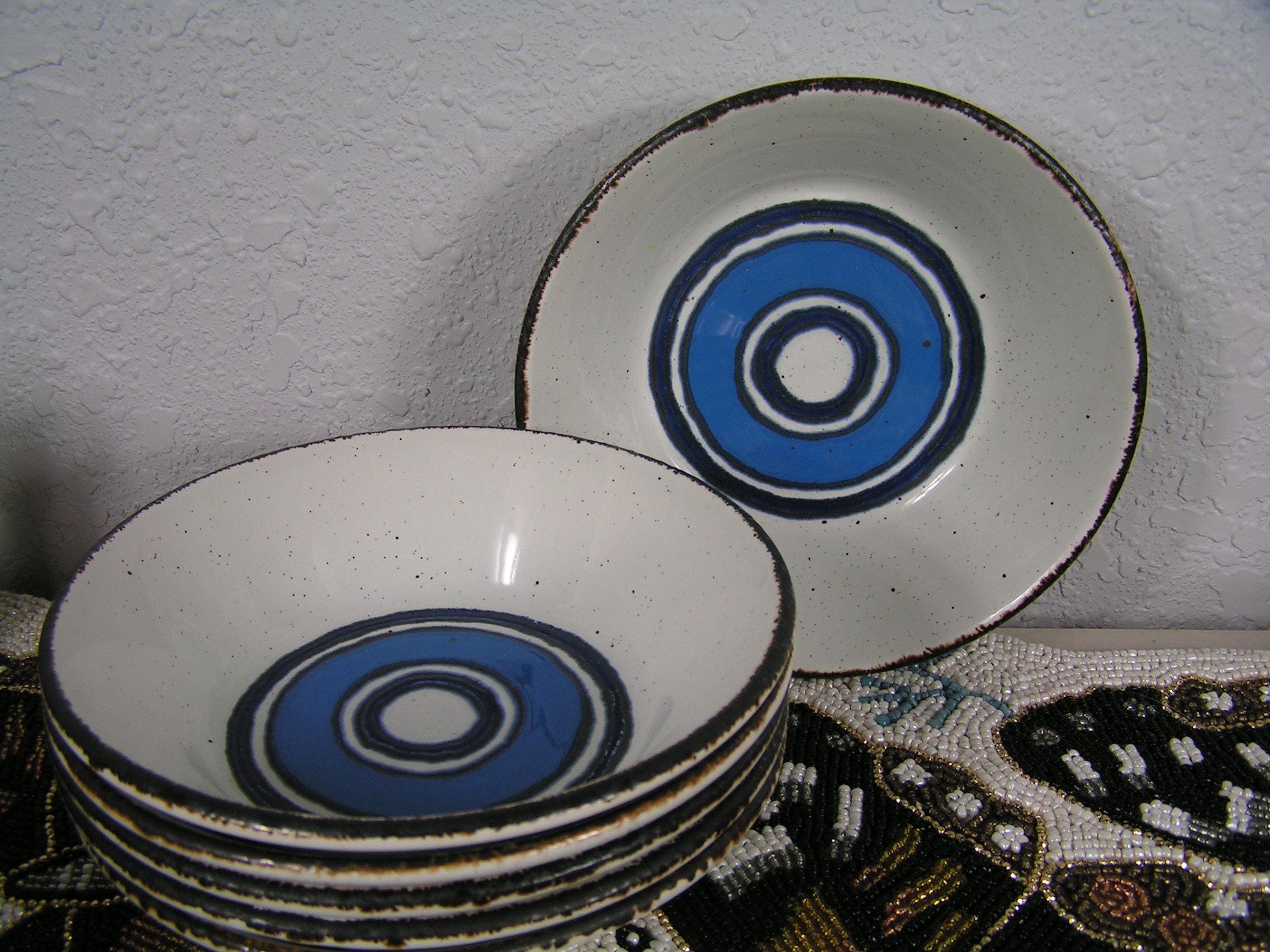 VTG Large Lot Midwinter Stonehenge Nasturtium Stoneware MCM cup plate bowl 65 pc