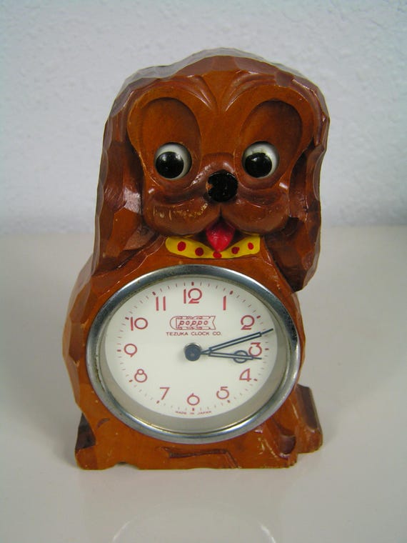 Vintage 1950's Poppo Tezuka Japan Animated 'moving Eyes' DOG