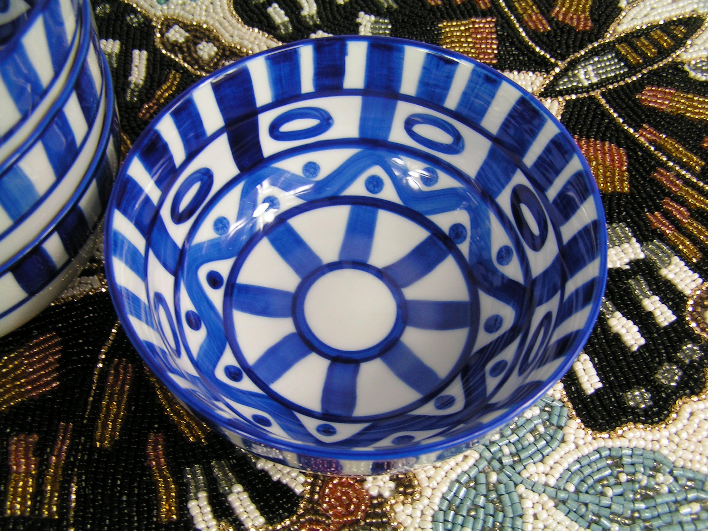 Cobalt Blue Bowls - Etsy