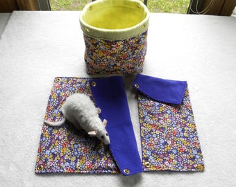 RAT SAC 2pc Basket/ Flat w/ FREE shelf pad - sm