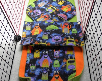 RAT SAC 2pc Cave & Over/ Under w/ Free shelf cover - sm