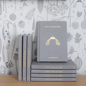 Tiny Treasures book by Hannah Nunn, an identification guide to the seeds and pods on your tiny treasures wallpaper or out in the woods image 1
