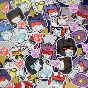 IDW/G1 Transformers Stickers