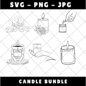 Candle SVG\ Candle SVG Bundle\ Candle Cricut\ Candle Clipart\ Candle Cut Files\ Files for Cricut\ Candle Vector\ Birthday Candle Svg\Svg