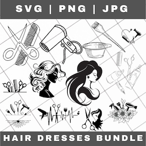 Hair Dresser SVG, Hair Stylist SVG, Hairdresser SVG,Hair salon svg, salon svg, beautician svg,hairstylist clipart