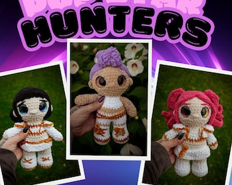 Pop Star Hunters Crochet Pattern Bundle *PDF Only*