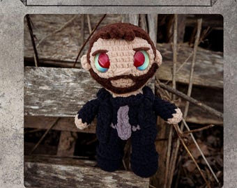 Vendedor Demonio *Solo Patrón de Crochet*