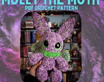 Molly la polilla *Solo patrón de crochet*