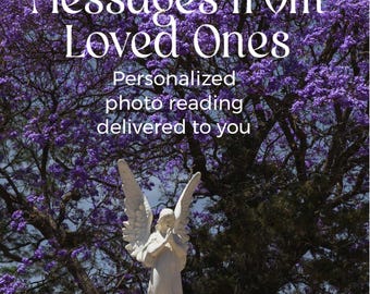 Psychic Photo Reading – Connect With a Deceased Loved One | Mediumship, Spirit Message, Afterlife Communication