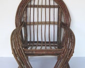 Childrens Bent Wood Twig Chair - Young Child Size