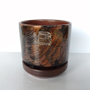 Hand Crafted Modern Pottery Craft Pot - Vintage Made in the USA