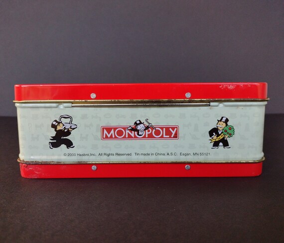 Classic Monopoly Game Metal Lunch Box - image 5