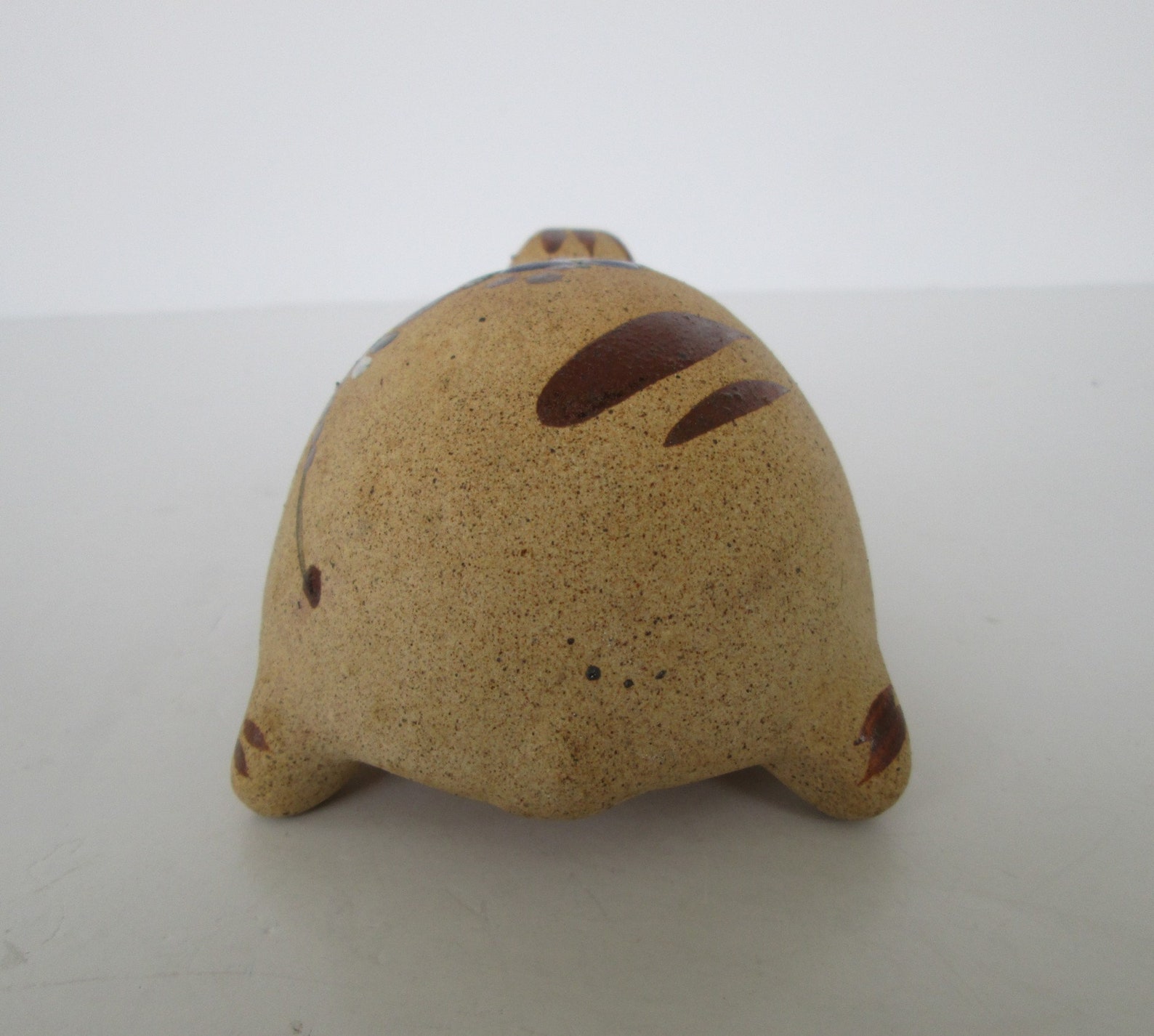 Folk Art Pottery Turtle From Mexico Etsy