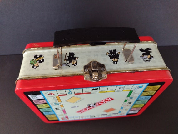 Classic Monopoly Game Metal Lunch Box - image 7