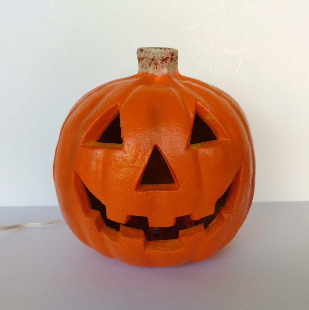 Vintage 90s Light up Jack O Lantern Pumpkin - the Paper Magic Group - Etsy