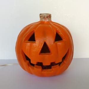 Vintage 90s Light Up Jack O Lantern Pumpkin -  The Paper Magic Group