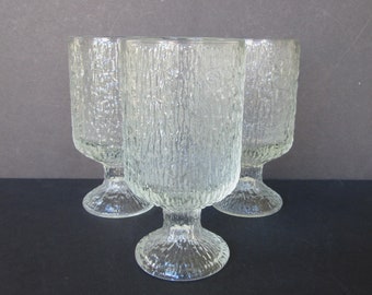 Szklanki i kieliszki Indiana Glass Clear Glacier Ice Footed