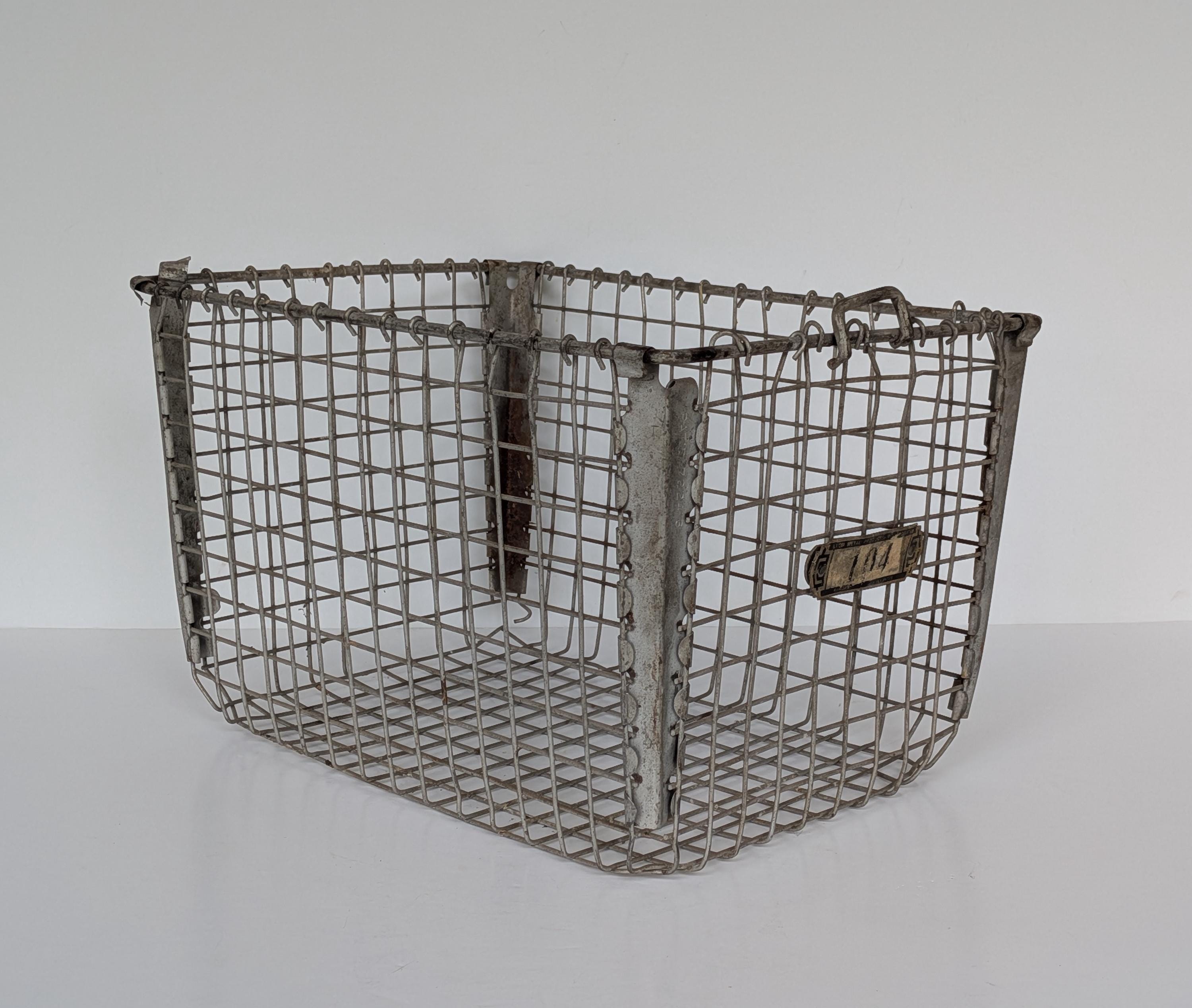 Old Wire Crate - Etsy