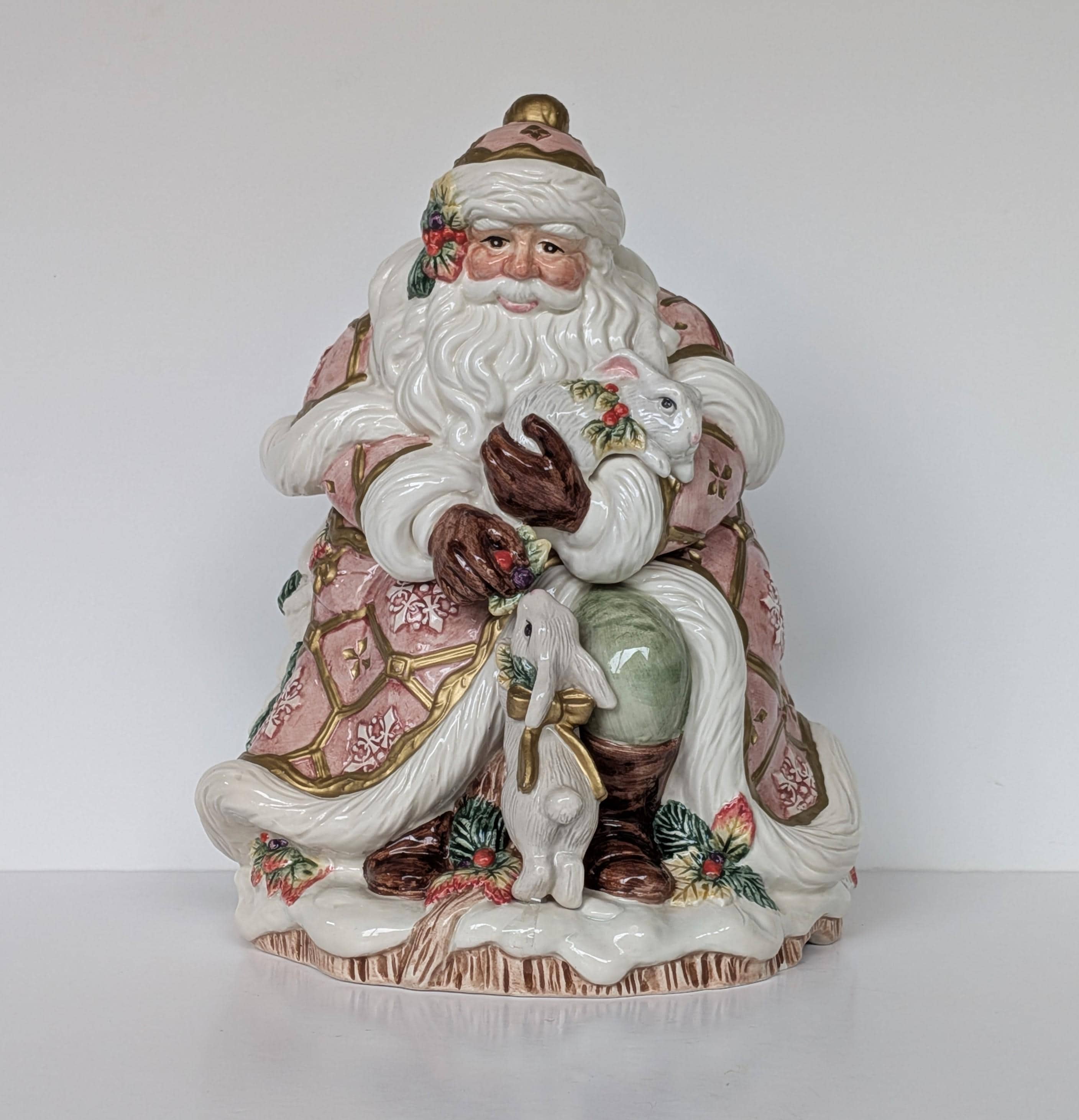 Fitz and Floyd Santa - Etsy