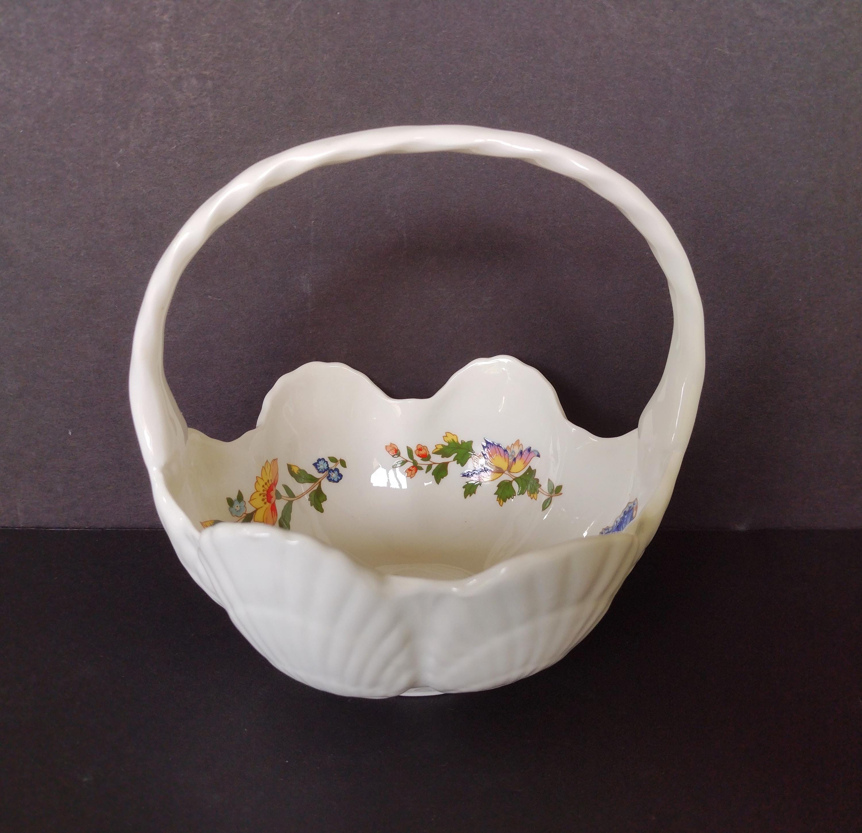 Aynsley China - ライヒェンバッハ  すみれ　バスケット Aynsley Baskets - Etsy